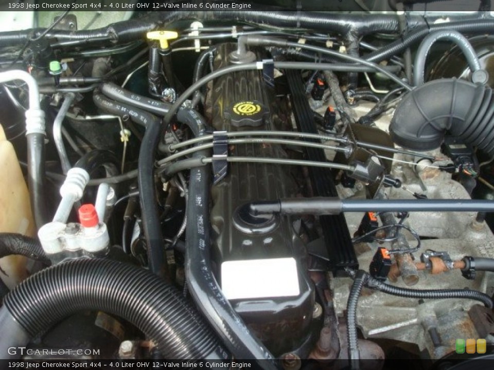 4.0 Liter OHV 12-Valve Inline 6 Cylinder Engine for the 1998 Jeep Cherokee #52422168