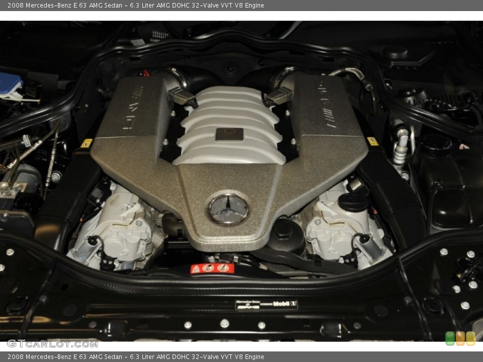 6.3 Liter AMG DOHC 32-Valve VVT V8 Engine for the 2008 Mercedes-Benz E #52423305
