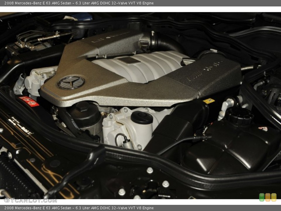 6.3 Liter AMG DOHC 32-Valve VVT V8 Engine for the 2008 Mercedes-Benz E #52423317