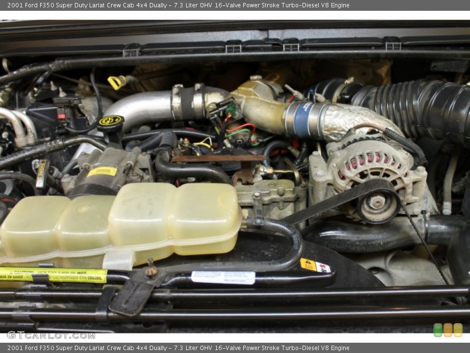 7.3 Liter OHV 16-Valve Power Stroke Turbo-Diesel V8 Engine for the 2001 Ford F350 Super Duty #52425864