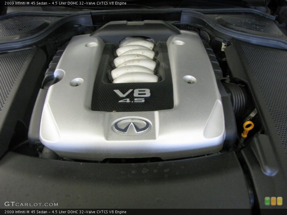 4.5 Liter DOHC 32-Valve CVTCS V8 Engine for the 2009 Infiniti M #52427205