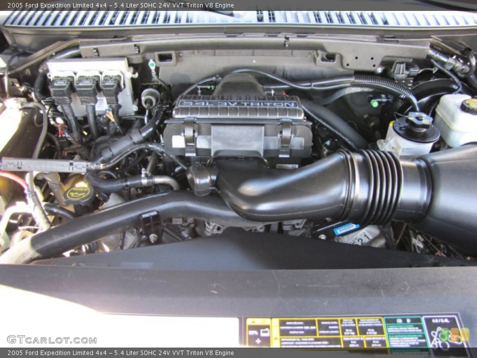 5.4 Liter SOHC 24V VVT Triton V8 Engine for the 2005 Ford Expedition #52429062