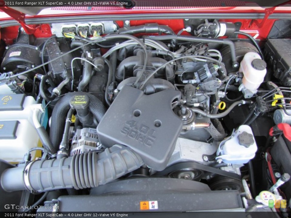 4.0 Liter OHV 12-Valve V6 Engine for the 2011 Ford Ranger #52430952