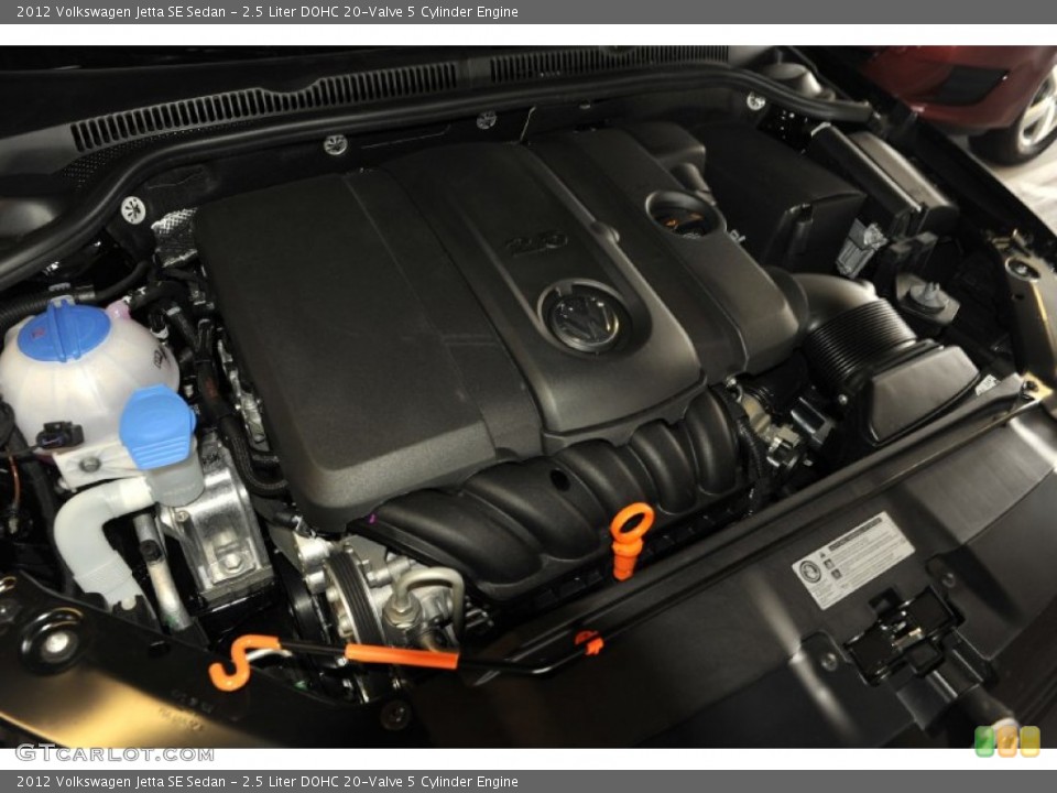 2.5 Liter DOHC 20-Valve 5 Cylinder Engine for the 2012 Volkswagen Jetta #52432904