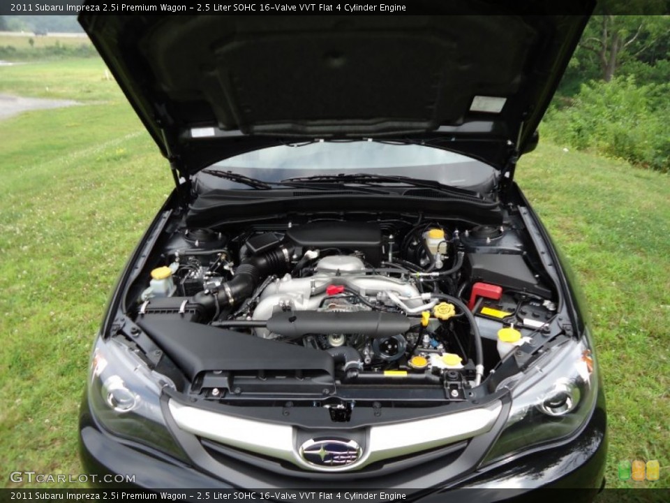 2.5 Liter SOHC 16-Valve VVT Flat 4 Cylinder Engine for the 2011 Subaru Impreza #52435467