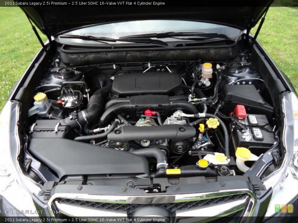 2.5 Liter SOHC 16-Valve VVT Flat 4 Cylinder Engine for the 2011 Subaru Legacy #52436760