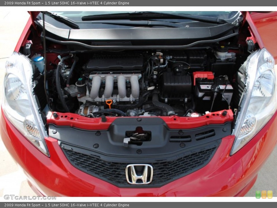 1.5 Liter SOHC 16-Valve i-VTEC 4 Cylinder Engine for the 2009 Honda Fit #52444120