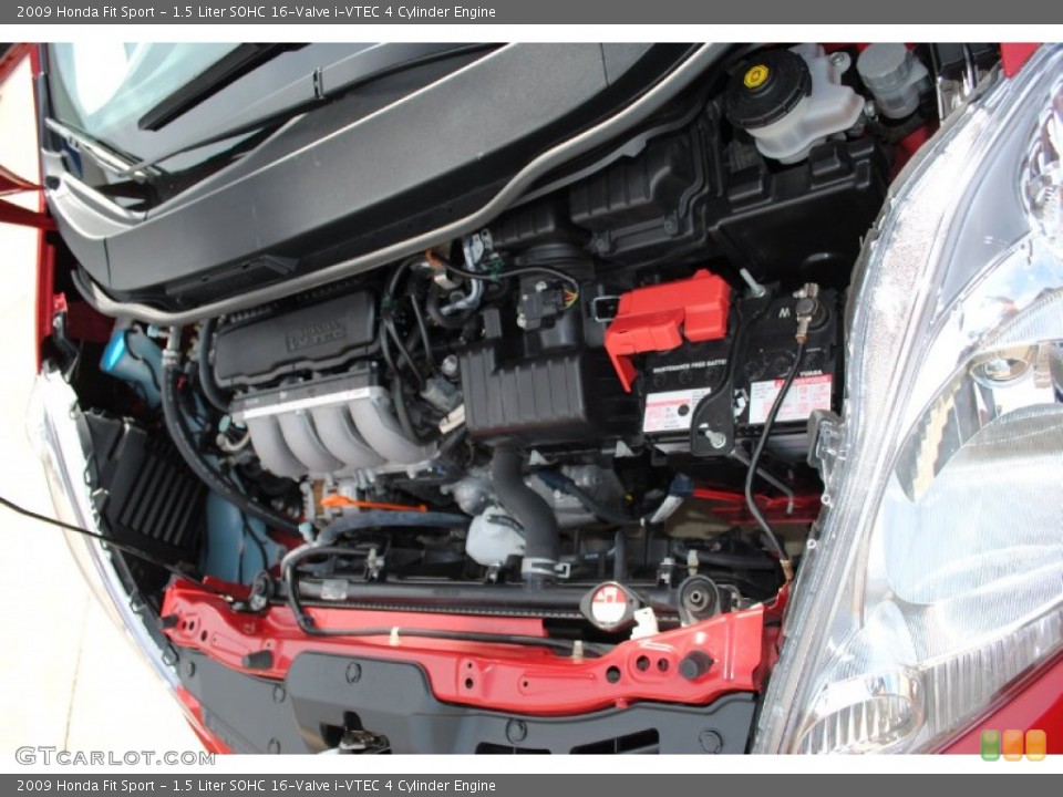 1.5 Liter SOHC 16-Valve i-VTEC 4 Cylinder Engine for the 2009 Honda Fit #52444132