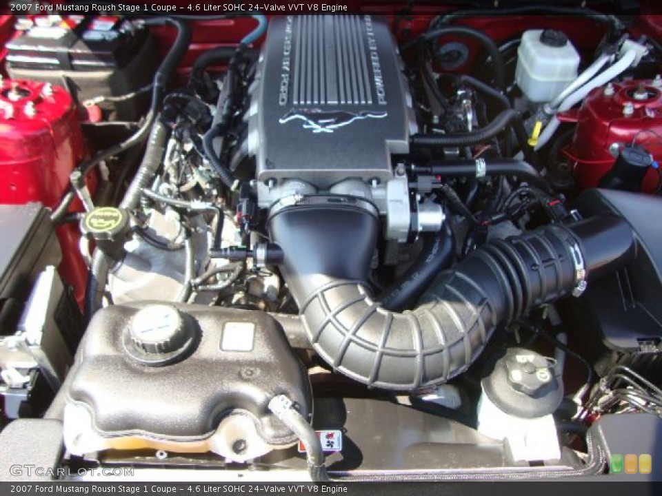 4.6 Liter SOHC 24-Valve VVT V8 Engine for the 2007 Ford Mustang #52447825