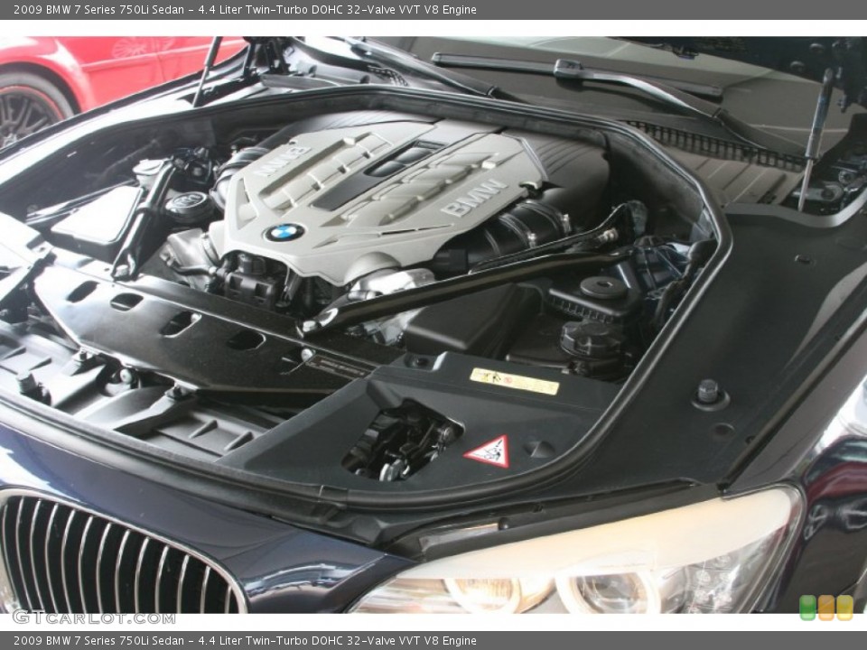 4.4 Liter Twin-Turbo DOHC 32-Valve VVT V8 Engine for the 2009 BMW 7 Series #52452007