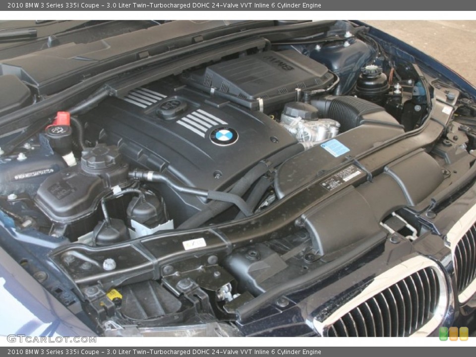 3.0 Liter Twin-Turbocharged DOHC 24-Valve VVT Inline 6 Cylinder Engine for the 2010 BMW 3 Series #52452478