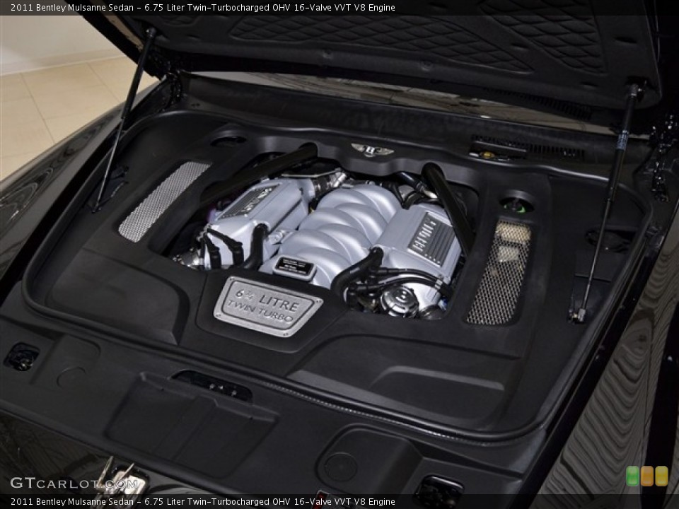 6.75 Liter Twin-Turbocharged OHV 16-Valve VVT V8 Engine for the 2011 Bentley Mulsanne #52454861