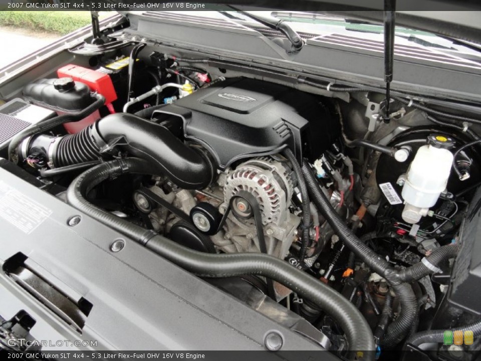 5.3 Liter Flex-Fuel OHV 16V V8 Engine for the 2007 GMC Yukon #52456559