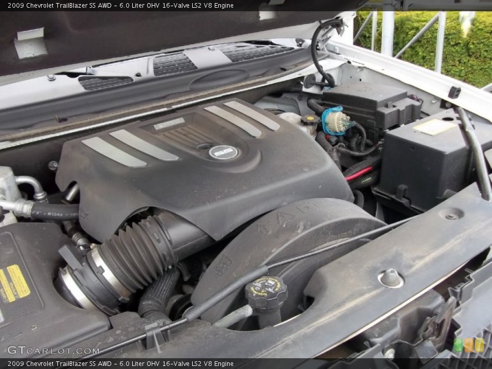6.0 Liter OHV 16-Valve LS2 V8 Engine for the 2009 Chevrolet TrailBlazer #52458782