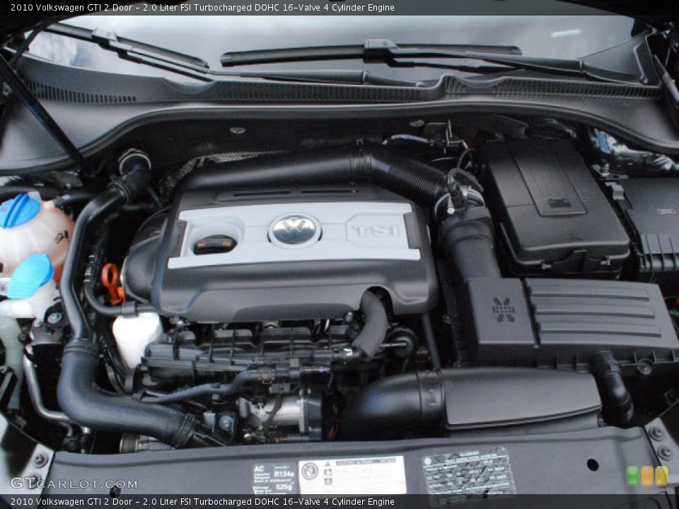 2.0 Liter FSI Turbocharged DOHC 16-Valve 4 Cylinder Engine for the 2010 Volkswagen GTI #52459766