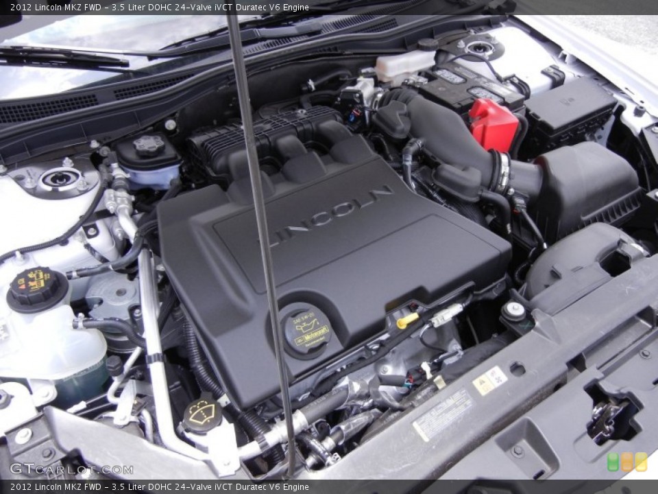 3.5 Liter DOHC 24-Valve iVCT Duratec V6 Engine for the 2012 Lincoln MKZ #52463570