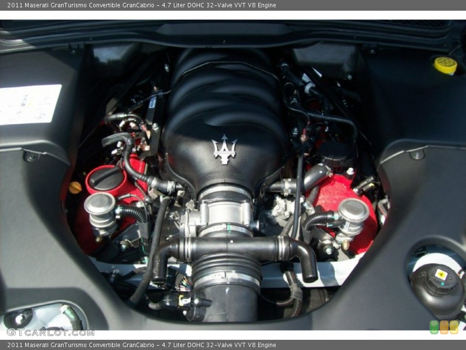 4.7 Liter DOHC 32-Valve VVT V8 Engine for the 2011 Maserati GranTurismo Convertible #52467806