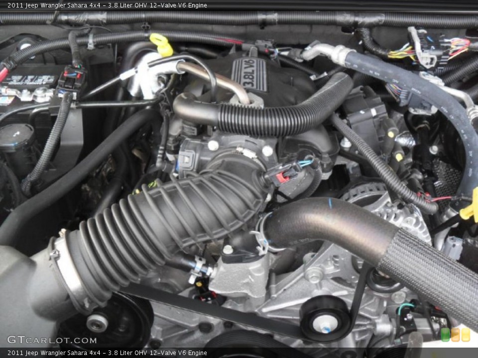 3.8 Liter OHV 12-Valve V6 Engine for the 2011 Jeep Wrangler #52470521