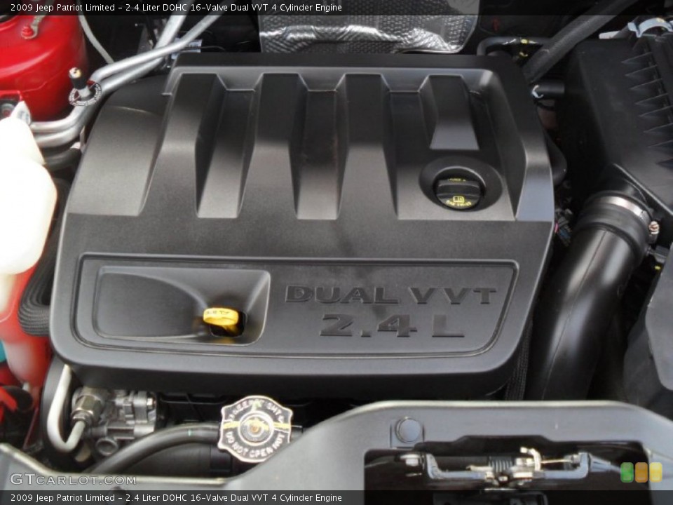 2.4 Liter DOHC 16-Valve Dual VVT 4 Cylinder Engine for the 2009 Jeep Patriot #52472045