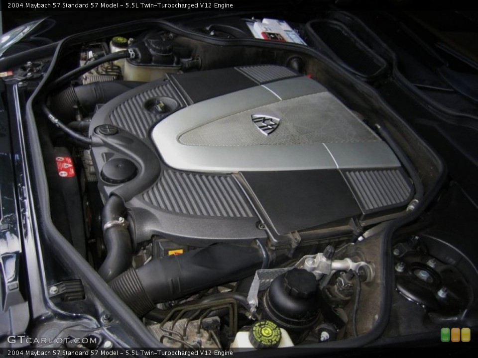 5.5L Twin-Turbocharged V12 Engine for the 2004 Maybach 57 #52473398
