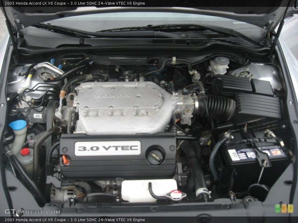 3.0 Liter SOHC 24-Valve VTEC V6 Engine for the 2003 Honda Accord #52474601