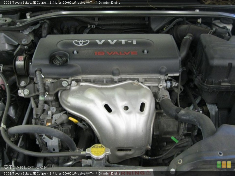 2.4 Liter DOHC 16-Valve VVT-i 4 Cylinder Engine for the 2008 Toyota Solara #52478459