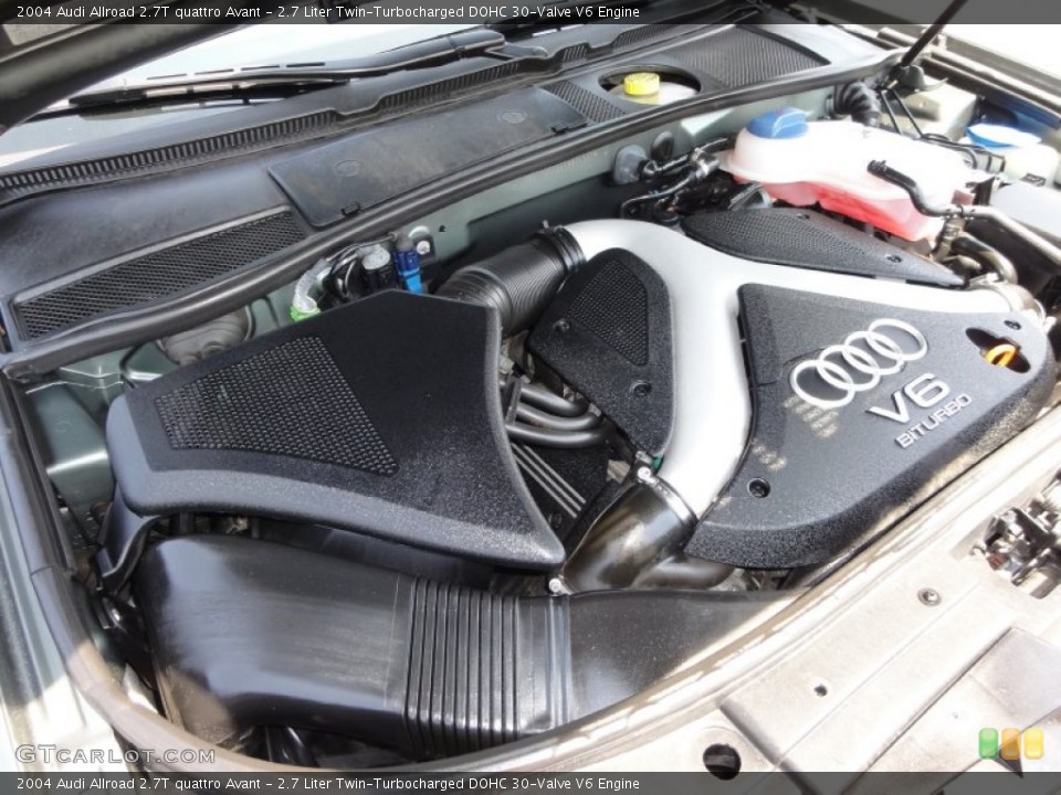 2.7 Liter Twin-Turbocharged DOHC 30-Valve V6 Engine for the 2004 Audi Allroad #52488425