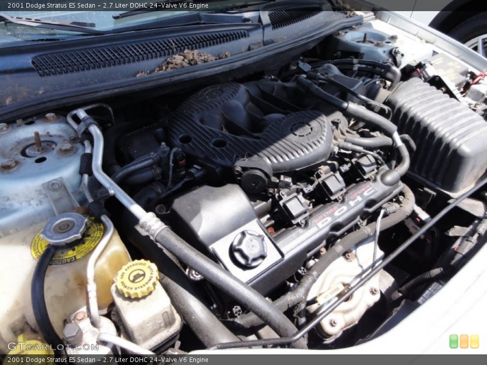 2.7 Liter DOHC 24-Valve V6 Engine for the 2001 Dodge Stratus #52491392