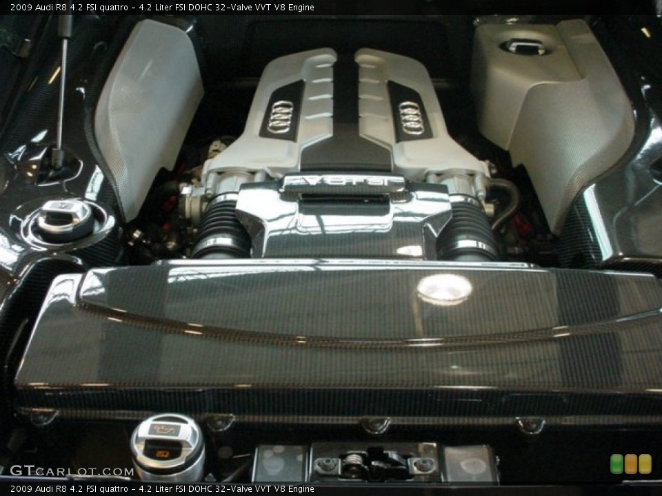 4.2 Liter FSI DOHC 32-Valve VVT V8 Engine for the 2009 Audi R8 #52497536