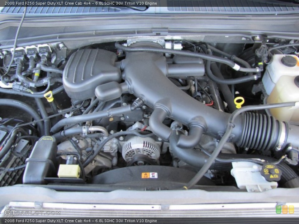 6.8L SOHC 30V Triton V10 Engine for the 2008 Ford F250 Super Duty #52507125
