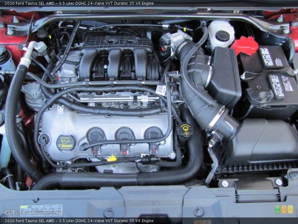 3.5 Liter DOHC 24-Valve VVT Duratec 35 V6 Engine for the 2010 Ford Taurus #52508724
