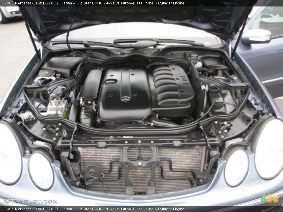 3.2 Liter DOHC 24-Valve Turbo-Diesel Inline 6 Cylinder Engine for the 2005 Mercedes-Benz E #52512987