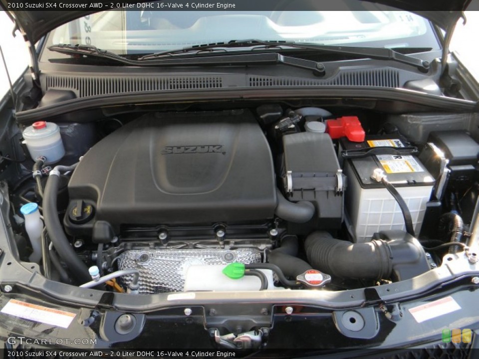2.0 Liter DOHC 16-Valve 4 Cylinder Engine for the 2010 Suzuki SX4 #52513572