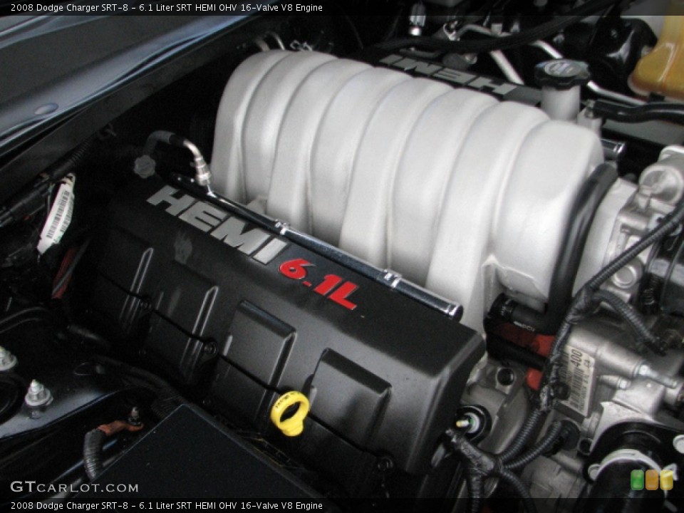 6.1 Liter SRT HEMI OHV 16-Valve V8 Engine for the 2008 Dodge Charger #52514595