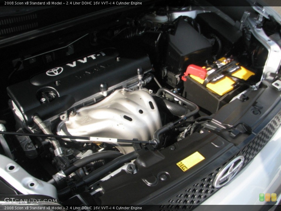 2.4 Liter DOHC 16V VVT-i 4 Cylinder Engine for the 2008 Scion xB #52514937