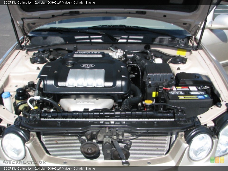 2.4 Liter DOHC 16-Valve 4 Cylinder Engine for the 2005 Kia Optima #52515237