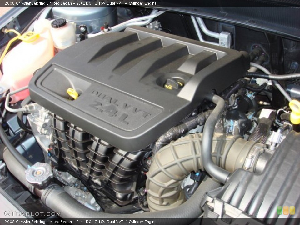 2.4L DOHC 16V Dual VVT 4 Cylinder Engine for the 2008 Chrysler Sebring #52521744