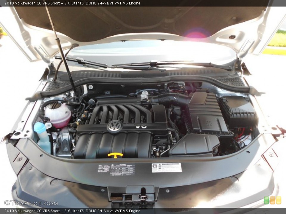 3.6 Liter FSI DOHC 24-Valve VVT V6 Engine for the 2010 Volkswagen CC #52522221