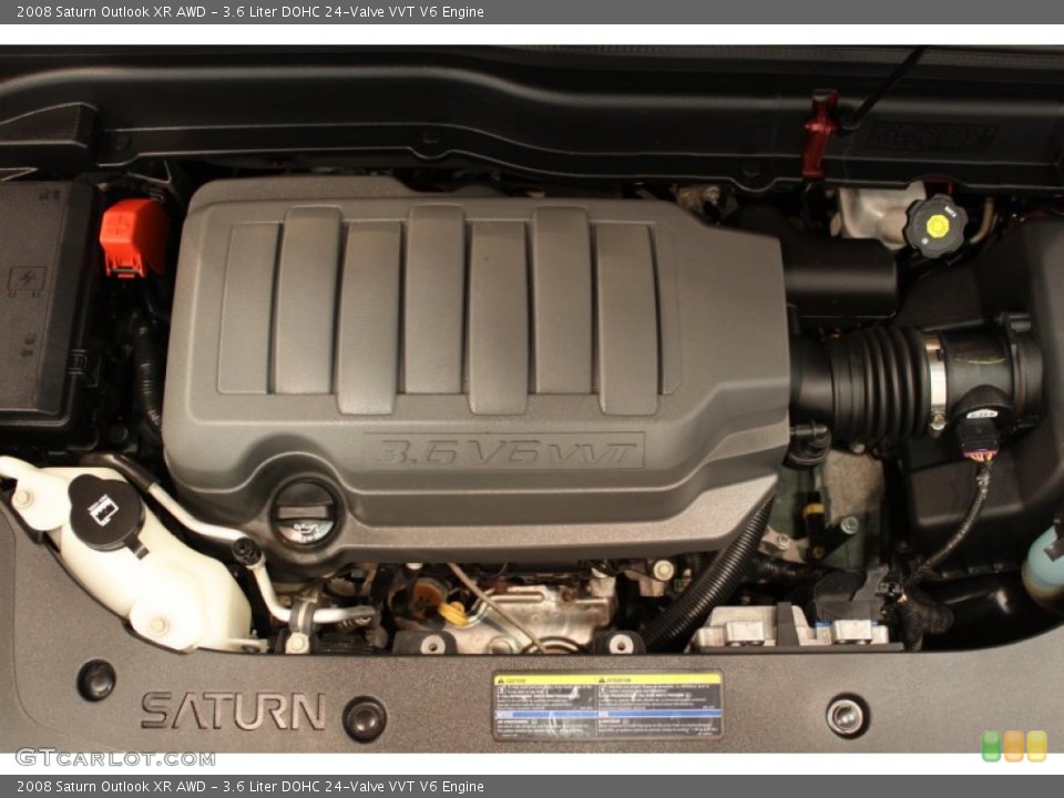 3.6 Liter DOHC 24-Valve VVT V6 Engine for the 2008 Saturn Outlook #52522467