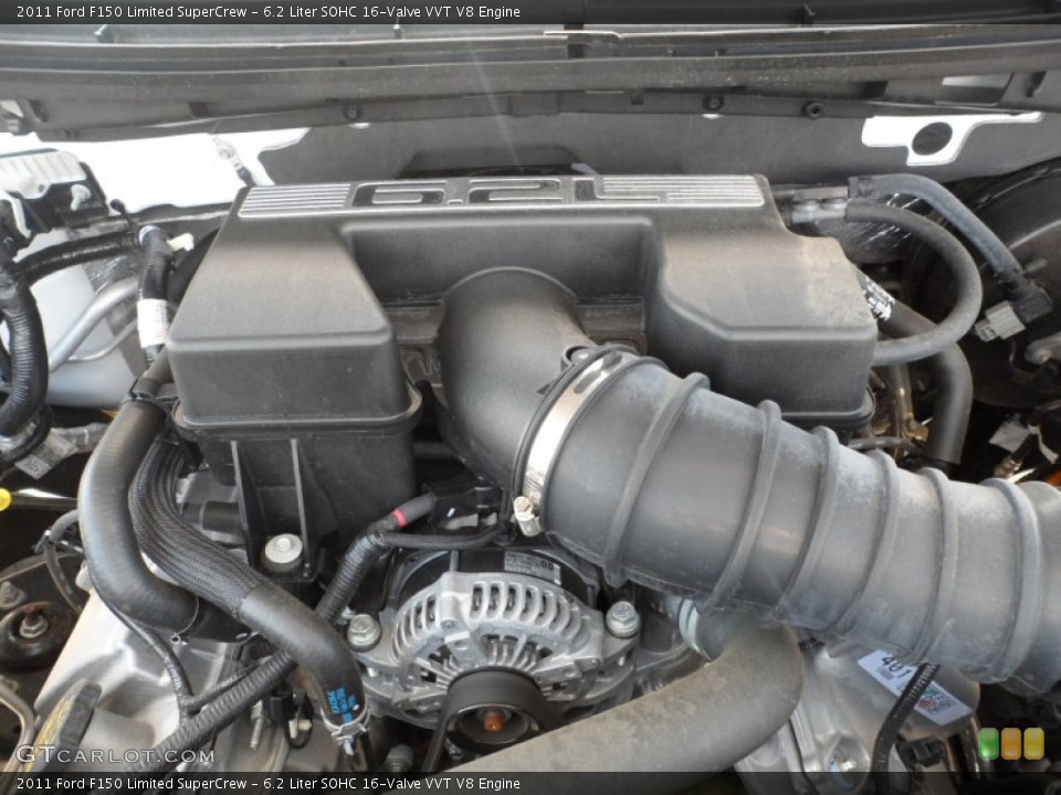 6.2 Liter SOHC 16-Valve VVT V8 Engine for the 2011 Ford F150 #52523853