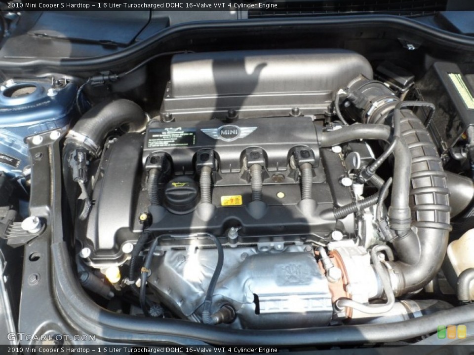 1.6 Liter Turbocharged DOHC 16-Valve VVT 4 Cylinder Engine for the 2010 Mini Cooper #52533939