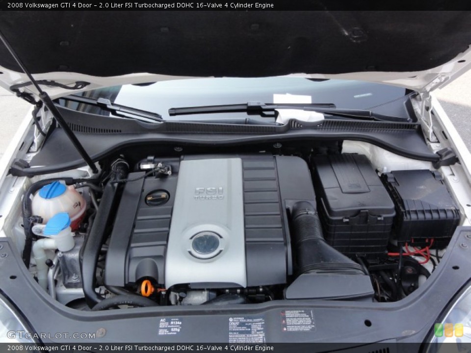2.0 Liter FSI Turbocharged DOHC 16-Valve 4 Cylinder Engine for the 2008 Volkswagen GTI #52537446