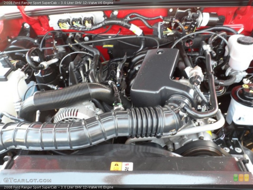 3.0 Liter OHV 12-Valve V6 Engine for the 2008 Ford Ranger #52540593