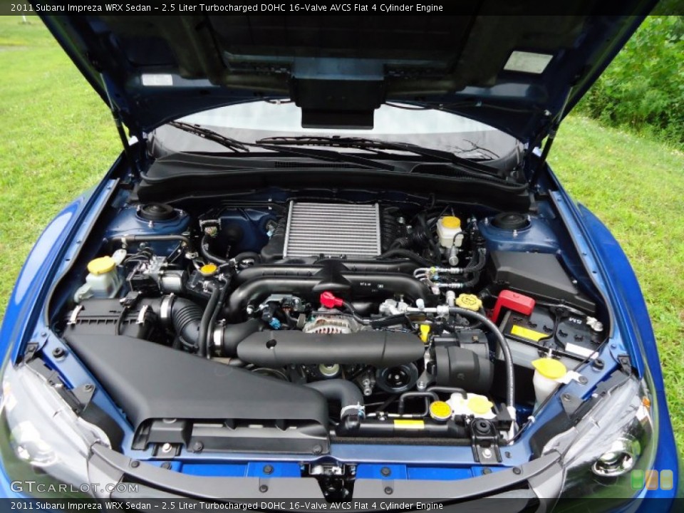2.5 Liter Turbocharged DOHC 16-Valve AVCS Flat 4 Cylinder Engine for the 2011 Subaru Impreza #52545312