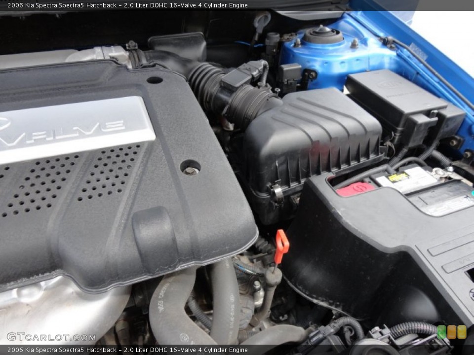 2.0 Liter DOHC 16-Valve 4 Cylinder Engine for the 2006 Kia Spectra #52546392