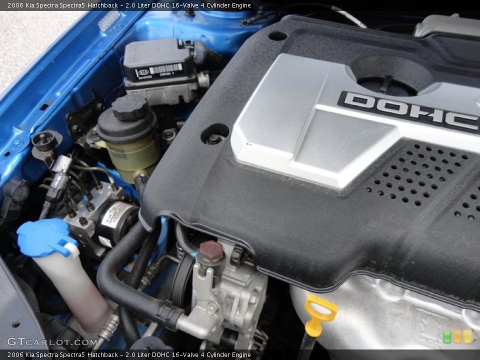 2.0 Liter DOHC 16-Valve 4 Cylinder Engine for the 2006 Kia Spectra #52546395