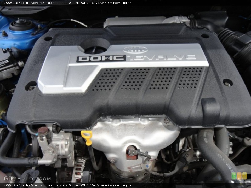2.0 Liter DOHC 16-Valve 4 Cylinder Engine for the 2006 Kia Spectra #52546398
