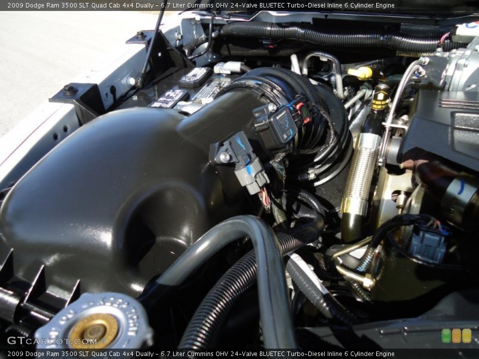 6.7 Liter Cummins OHV 24-Valve BLUETEC Turbo-Diesel Inline 6 Cylinder Engine for the 2009 Dodge Ram 3500 #52554008