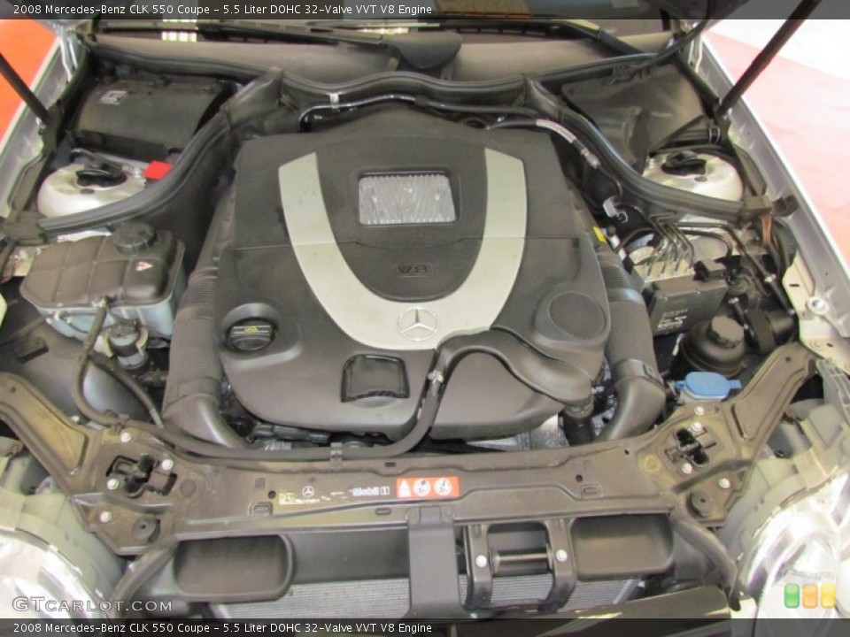 5.5 Liter DOHC 32-Valve VVT V8 Engine for the 2008 Mercedes-Benz CLK #52558715