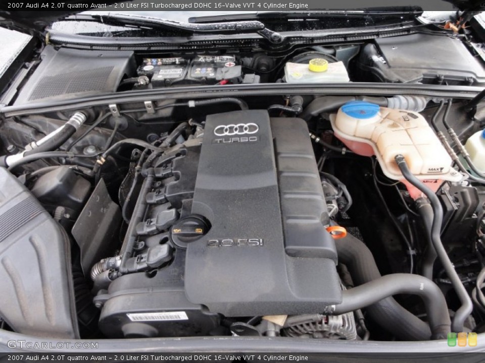 2.0 Liter FSI Turbocharged DOHC 16-Valve VVT 4 Cylinder Engine for the 2007 Audi A4 #52560254